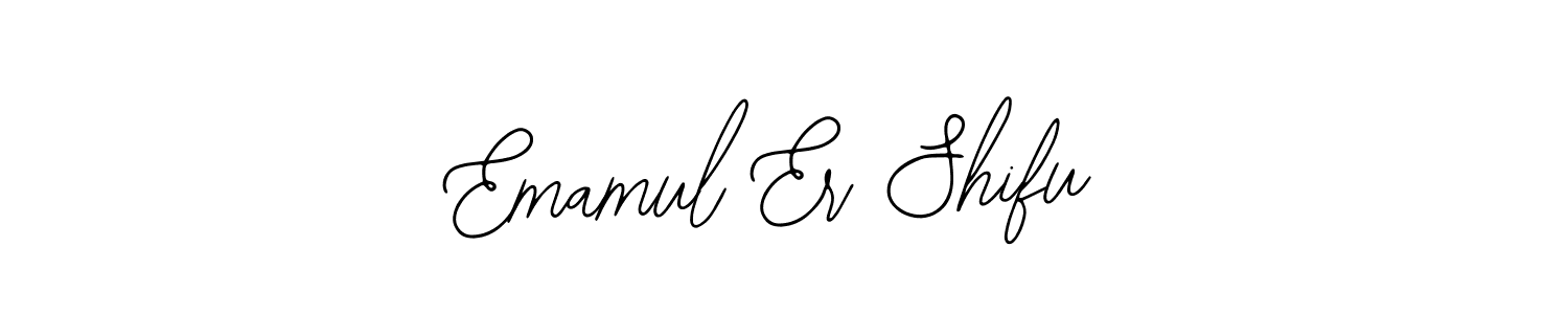 Once you've used our free online signature maker to create your best signature Bearetta-2O07w style, it's time to enjoy all of the benefits that Emamul Er Shifu name signing documents. Emamul Er Shifu signature style 12 images and pictures png