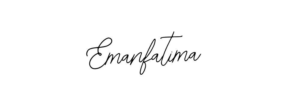 Make a short Emanfatima signature style. Manage your documents anywhere anytime using Bearetta-2O07w. Create and add eSignatures, submit forms, share and send files easily. Emanfatima signature style 12 images and pictures png