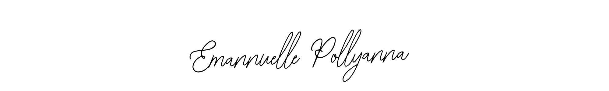 Design your own signature with our free online signature maker. With this signature software, you can create a handwritten (Bearetta-2O07w) signature for name Emannuelle Pollyanna. Emannuelle Pollyanna signature style 12 images and pictures png
