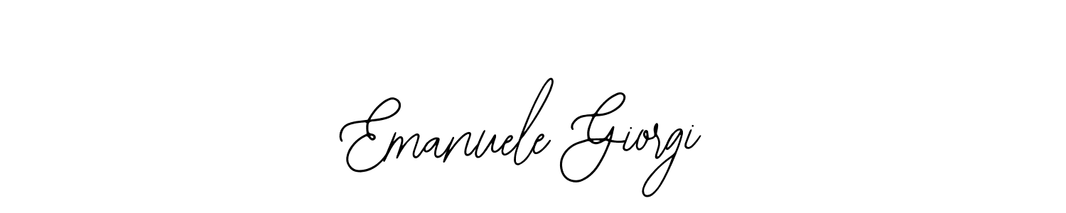 Also You can easily find your signature by using the search form. We will create Emanuele Giorgi name handwritten signature images for you free of cost using Bearetta-2O07w sign style. Emanuele Giorgi signature style 12 images and pictures png