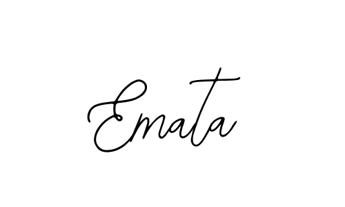Similarly Bearetta-2O07w is the best handwritten signature design. Signature creator online .You can use it as an online autograph creator for name Emata. Emata signature style 12 images and pictures png