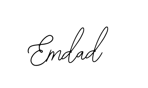 Make a beautiful signature design for name Emdad. With this signature (Bearetta-2O07w) style, you can create a handwritten signature for free. Emdad signature style 12 images and pictures png