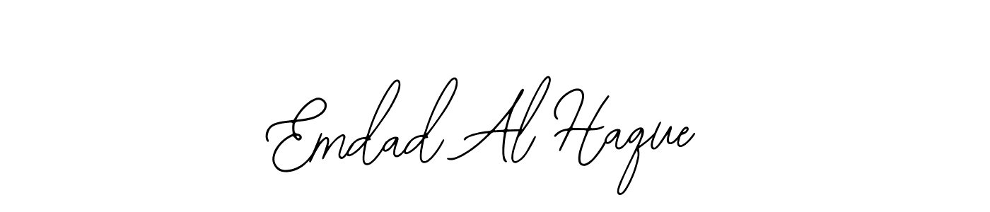 Also we have Emdad Al Haque name is the best signature style. Create professional handwritten signature collection using Bearetta-2O07w autograph style. Emdad Al Haque signature style 12 images and pictures png