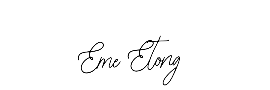 How to Draw Eme Etong signature style? Bearetta-2O07w is a latest design signature styles for name Eme Etong. Eme Etong signature style 12 images and pictures png