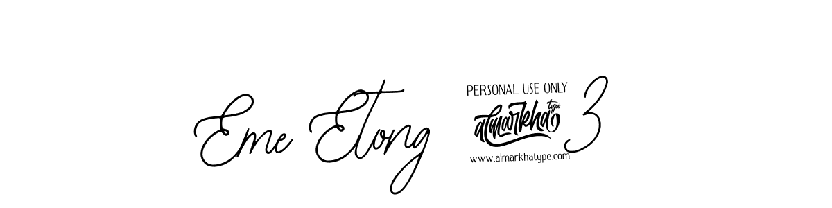 How to Draw Eme Etong 93 signature style? Bearetta-2O07w is a latest design signature styles for name Eme Etong 93. Eme Etong 93 signature style 12 images and pictures png