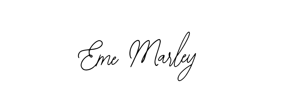 This is the best signature style for the Eme Marley name. Also you like these signature font (Bearetta-2O07w). Mix name signature. Eme Marley signature style 12 images and pictures png