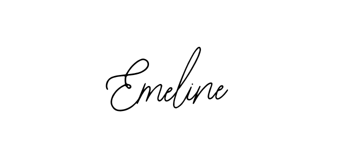 Also You can easily find your signature by using the search form. We will create Emeline name handwritten signature images for you free of cost using Bearetta-2O07w sign style. Emeline signature style 12 images and pictures png