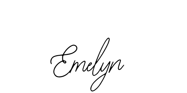 How to make Emelyn signature? Bearetta-2O07w is a professional autograph style. Create handwritten signature for Emelyn name. Emelyn signature style 12 images and pictures png