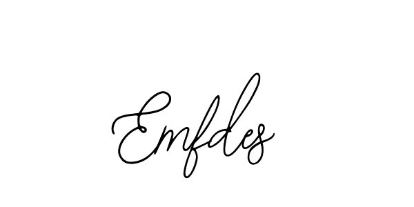 You can use this online signature creator to create a handwritten signature for the name Emfdes. This is the best online autograph maker. Emfdes signature style 12 images and pictures png