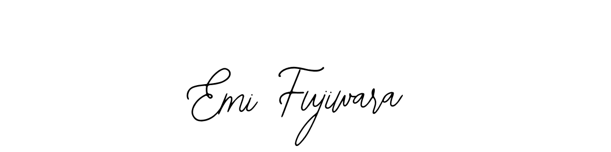 It looks lik you need a new signature style for name Emi Fujiwara. Design unique handwritten (Bearetta-2O07w) signature with our free signature maker in just a few clicks. Emi Fujiwara signature style 12 images and pictures png