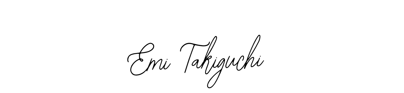 Once you've used our free online signature maker to create your best signature Bearetta-2O07w style, it's time to enjoy all of the benefits that Emi Takiguchi name signing documents. Emi Takiguchi signature style 12 images and pictures png