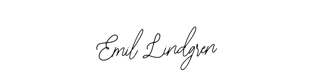 Emil Lindgren stylish signature style. Best Handwritten Sign (Bearetta-2O07w) for my name. Handwritten Signature Collection Ideas for my name Emil Lindgren. Emil Lindgren signature style 12 images and pictures png