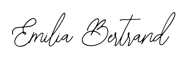 How to make Emilia Bertrand signature? Bearetta-2O07w is a professional autograph style. Create handwritten signature for Emilia Bertrand name. Emilia Bertrand signature style 12 images and pictures png