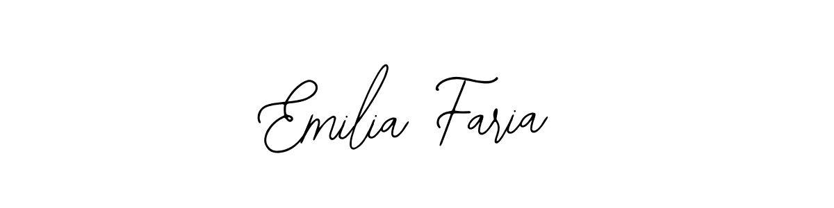 Make a beautiful signature design for name Emilia Faria. Use this online signature maker to create a handwritten signature for free. Emilia Faria signature style 12 images and pictures png