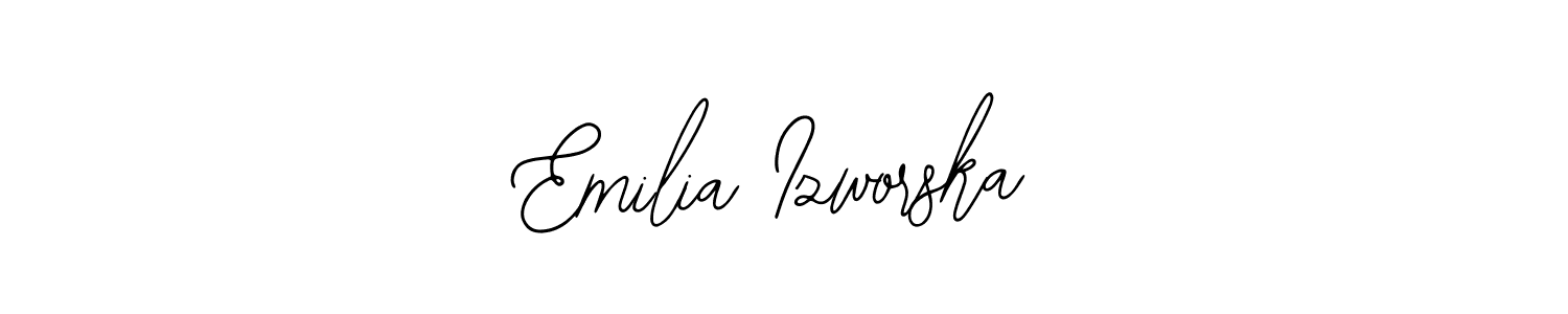 Design your own signature with our free online signature maker. With this signature software, you can create a handwritten (Bearetta-2O07w) signature for name Emilia Izworska. Emilia Izworska signature style 12 images and pictures png