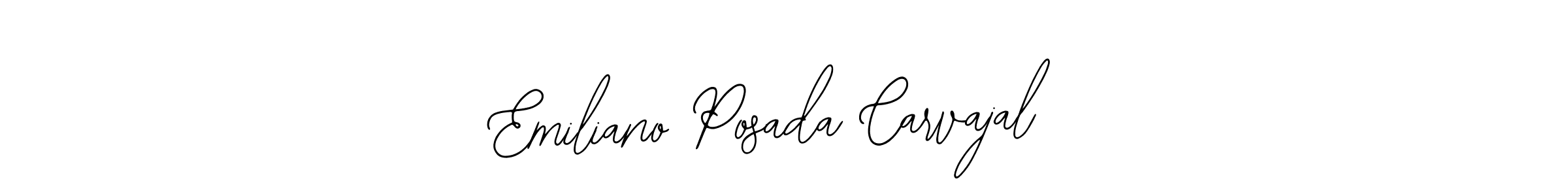 if you are searching for the best signature style for your name Emiliano Posada Carvajal. so please give up your signature search. here we have designed multiple signature styles  using Bearetta-2O07w. Emiliano Posada Carvajal signature style 12 images and pictures png