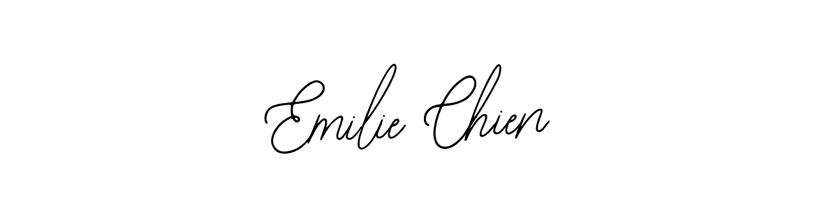 if you are searching for the best signature style for your name Emilie Chien. so please give up your signature search. here we have designed multiple signature styles  using Bearetta-2O07w. Emilie Chien signature style 12 images and pictures png