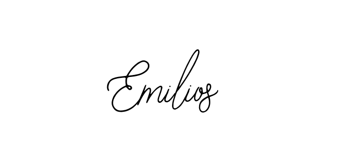 It looks lik you need a new signature style for name Emilios. Design unique handwritten (Bearetta-2O07w) signature with our free signature maker in just a few clicks. Emilios signature style 12 images and pictures png