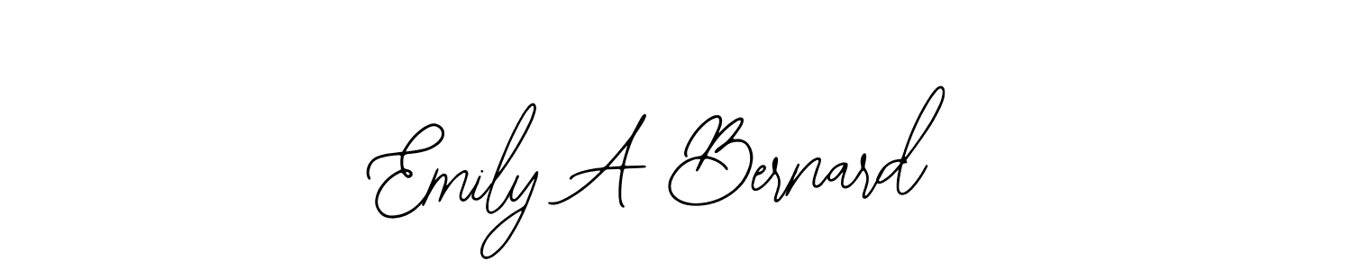 if you are searching for the best signature style for your name Emily A Bernard. so please give up your signature search. here we have designed multiple signature styles  using Bearetta-2O07w. Emily A Bernard signature style 12 images and pictures png