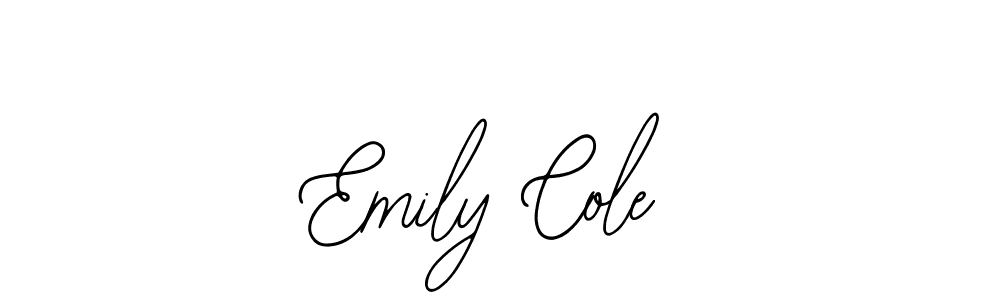 You should practise on your own different ways (Bearetta-2O07w) to write your name (Emily Cole) in signature. don't let someone else do it for you. Emily Cole signature style 12 images and pictures png