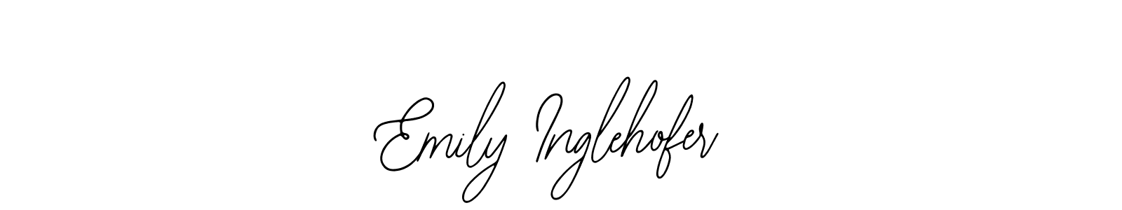 How to make Emily Inglehofer signature? Bearetta-2O07w is a professional autograph style. Create handwritten signature for Emily Inglehofer name. Emily Inglehofer signature style 12 images and pictures png