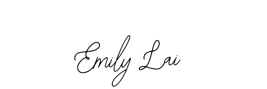 Also You can easily find your signature by using the search form. We will create Emily Lai name handwritten signature images for you free of cost using Bearetta-2O07w sign style. Emily Lai signature style 12 images and pictures png