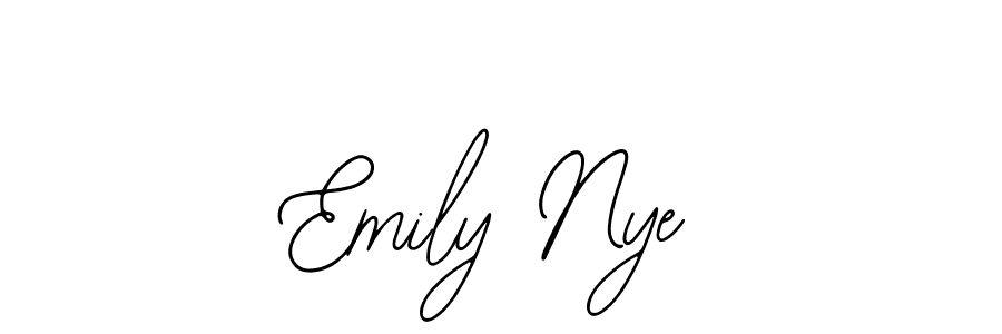 Make a beautiful signature design for name Emily Nye. With this signature (Bearetta-2O07w) style, you can create a handwritten signature for free. Emily Nye signature style 12 images and pictures png