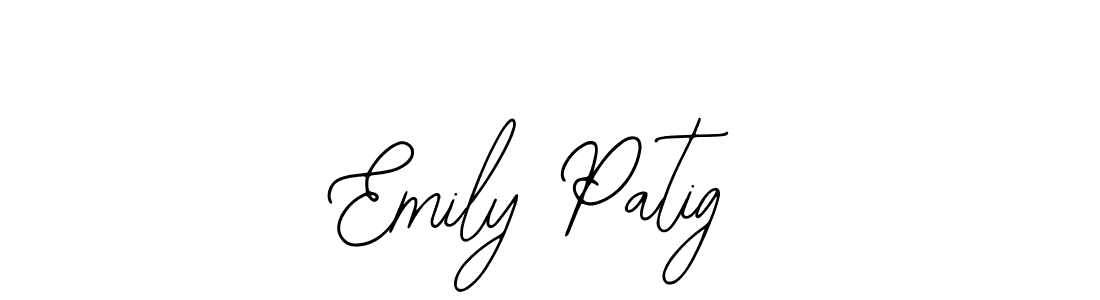 Bearetta-2O07w is a professional signature style that is perfect for those who want to add a touch of class to their signature. It is also a great choice for those who want to make their signature more unique. Get Emily Patig name to fancy signature for free. Emily Patig signature style 12 images and pictures png