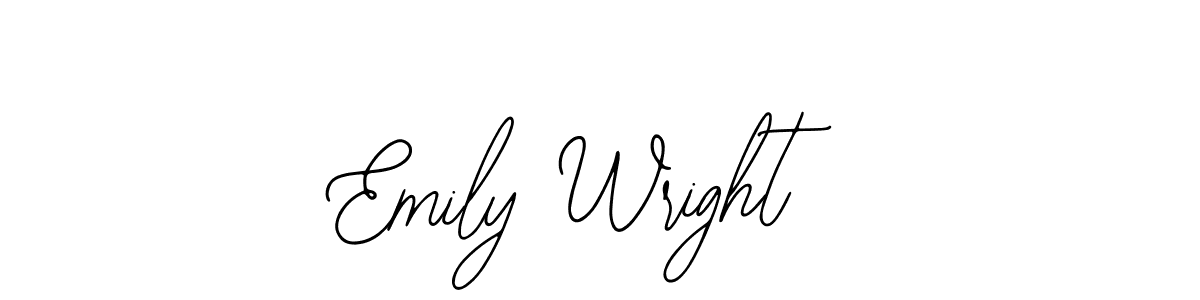 Design your own signature with our free online signature maker. With this signature software, you can create a handwritten (Bearetta-2O07w) signature for name Emily Wright. Emily Wright signature style 12 images and pictures png