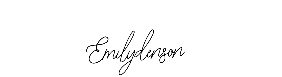 You should practise on your own different ways (Bearetta-2O07w) to write your name (Emilydenson) in signature. don't let someone else do it for you. Emilydenson signature style 12 images and pictures png