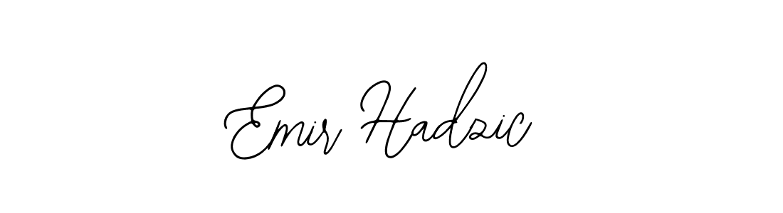 The best way (Bearetta-2O07w) to make a short signature is to pick only two or three words in your name. The name Emir Hadzic include a total of six letters. For converting this name. Emir Hadzic signature style 12 images and pictures png