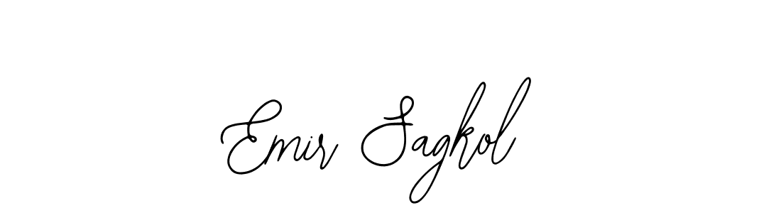 Make a beautiful signature design for name Emir Sagkol. Use this online signature maker to create a handwritten signature for free. Emir Sagkol signature style 12 images and pictures png