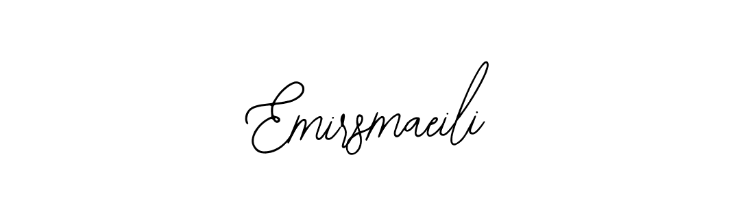 Make a beautiful signature design for name Emirsmaeili. With this signature (Bearetta-2O07w) style, you can create a handwritten signature for free. Emirsmaeili signature style 12 images and pictures png