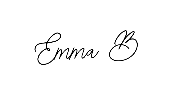 Emma B stylish signature style. Best Handwritten Sign (Bearetta-2O07w) for my name. Handwritten Signature Collection Ideas for my name Emma B. Emma B signature style 12 images and pictures png