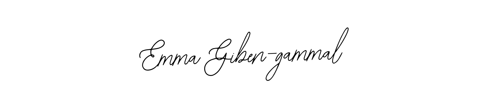 How to Draw Emma Giben-gammal signature style? Bearetta-2O07w is a latest design signature styles for name Emma Giben-gammal. Emma Giben-gammal signature style 12 images and pictures png