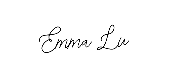 Create a beautiful signature design for name Emma Lu. With this signature (Bearetta-2O07w) fonts, you can make a handwritten signature for free. Emma Lu signature style 12 images and pictures png