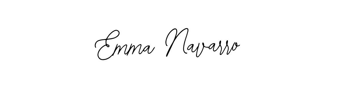 How to make Emma Navarro name signature. Use Bearetta-2O07w style for creating short signs online. This is the latest handwritten sign. Emma Navarro signature style 12 images and pictures png