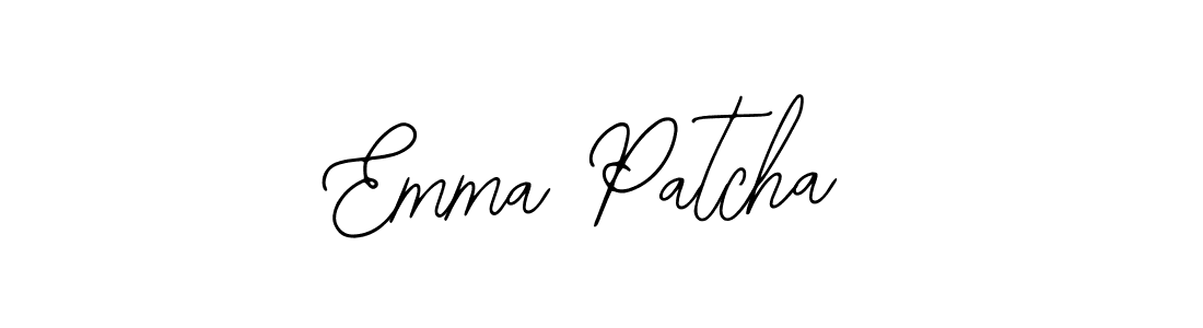 How to Draw Emma Patcha signature style? Bearetta-2O07w is a latest design signature styles for name Emma Patcha. Emma Patcha signature style 12 images and pictures png