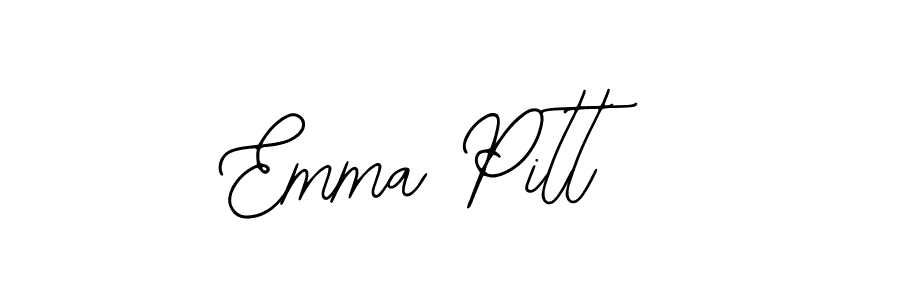 The best way (Bearetta-2O07w) to make a short signature is to pick only two or three words in your name. The name Emma Pitt include a total of six letters. For converting this name. Emma Pitt signature style 12 images and pictures png
