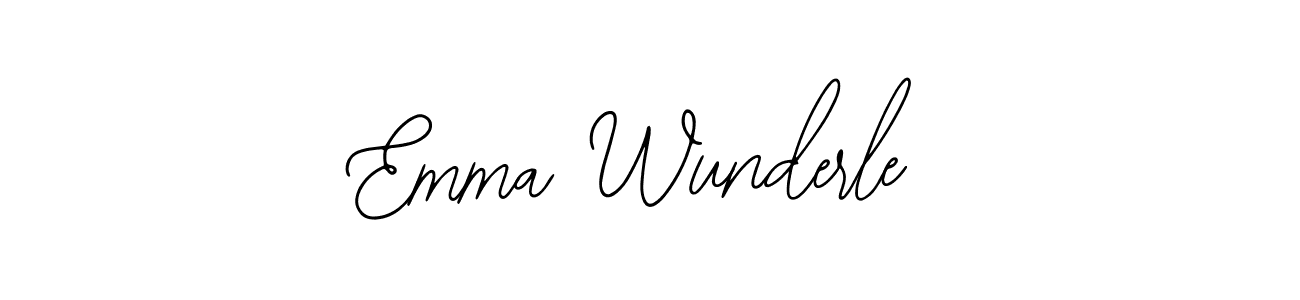 Make a beautiful signature design for name Emma Wunderle. Use this online signature maker to create a handwritten signature for free. Emma Wunderle signature style 12 images and pictures png