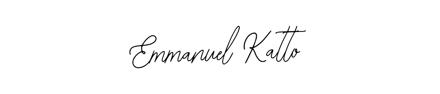 This is the best signature style for the Emmanuel Katto name. Also you like these signature font (Bearetta-2O07w). Mix name signature. Emmanuel Katto signature style 12 images and pictures png