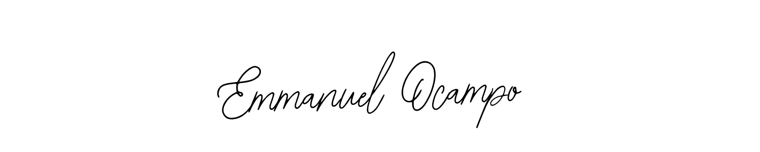 How to Draw Emmanuel Ocampo signature style? Bearetta-2O07w is a latest design signature styles for name Emmanuel Ocampo. Emmanuel Ocampo signature style 12 images and pictures png