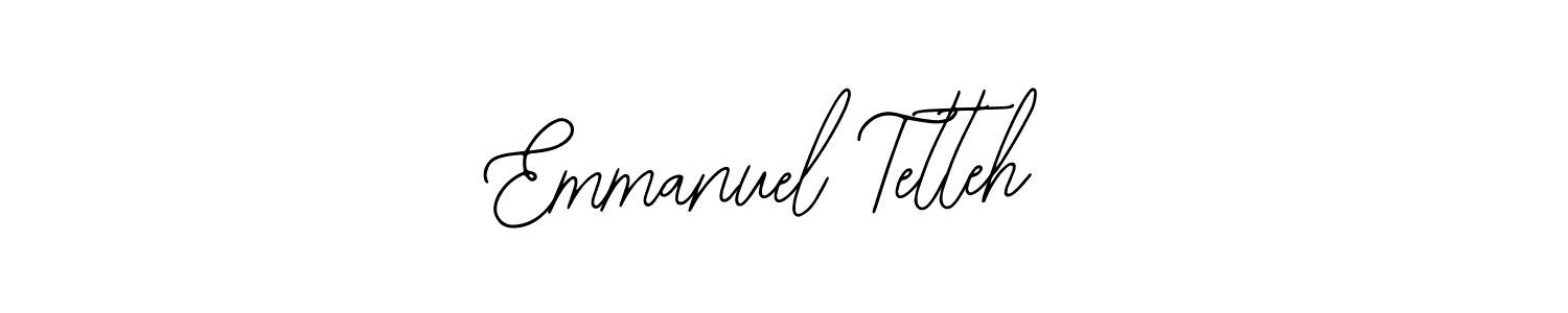 You should practise on your own different ways (Bearetta-2O07w) to write your name (Emmanuel Tetteh) in signature. don't let someone else do it for you. Emmanuel Tetteh signature style 12 images and pictures png