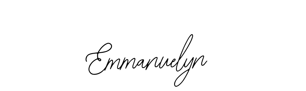 How to make Emmanuelyn signature? Bearetta-2O07w is a professional autograph style. Create handwritten signature for Emmanuelyn name. Emmanuelyn signature style 12 images and pictures png