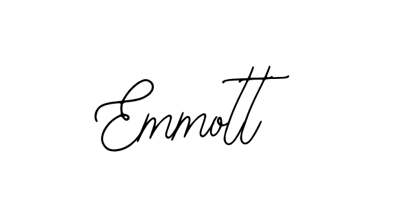 Use a signature maker to create a handwritten signature online. With this signature software, you can design (Bearetta-2O07w) your own signature for name Emmott. Emmott signature style 12 images and pictures png