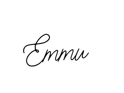 How to make Emmu name signature. Use Bearetta-2O07w style for creating short signs online. This is the latest handwritten sign. Emmu signature style 12 images and pictures png