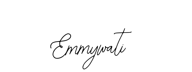 You should practise on your own different ways (Bearetta-2O07w) to write your name (Emmywati) in signature. don't let someone else do it for you. Emmywati signature style 12 images and pictures png