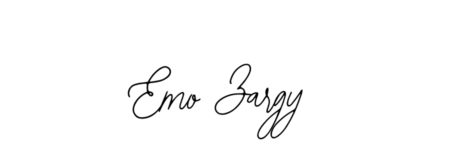 if you are searching for the best signature style for your name Emo Zargy. so please give up your signature search. here we have designed multiple signature styles  using Bearetta-2O07w. Emo Zargy signature style 12 images and pictures png