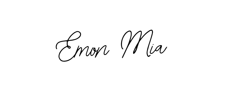 Also we have Emon Mia name is the best signature style. Create professional handwritten signature collection using Bearetta-2O07w autograph style. Emon Mia signature style 12 images and pictures png