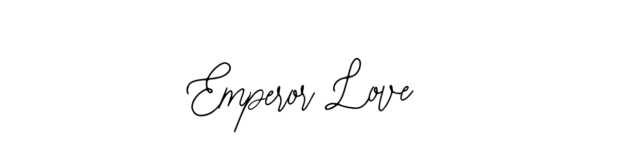 Emperor Love stylish signature style. Best Handwritten Sign (Bearetta-2O07w) for my name. Handwritten Signature Collection Ideas for my name Emperor Love. Emperor Love signature style 12 images and pictures png